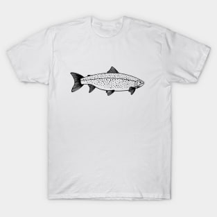 Landlocked Salmon - Ouananiche Salmon - fish design T-Shirt